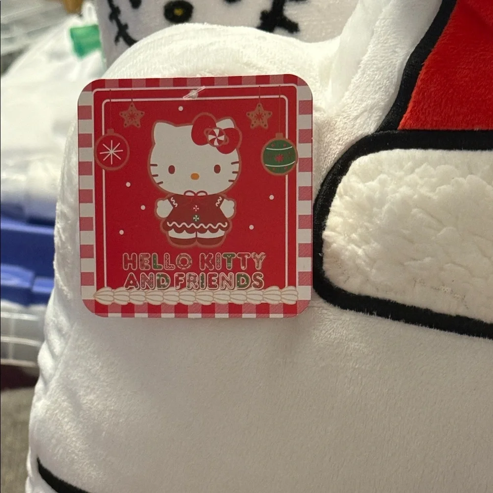 ADORABLE SET - 2 pack decorative pillow set! Hello Kitty Festive Pillows!